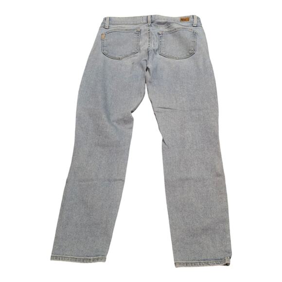Paige Verdugo Crop Light Wash Distressed Jeans Size 29‎ - Picture 8 of 10